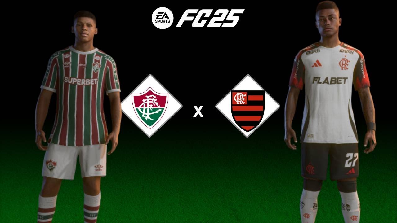 FIFA 25 - Fluminense vs Flamengo | Gameplay PS5  [4K 60FPS] Brasileirão 2025