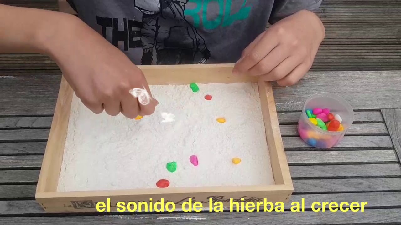 Trazos en harina