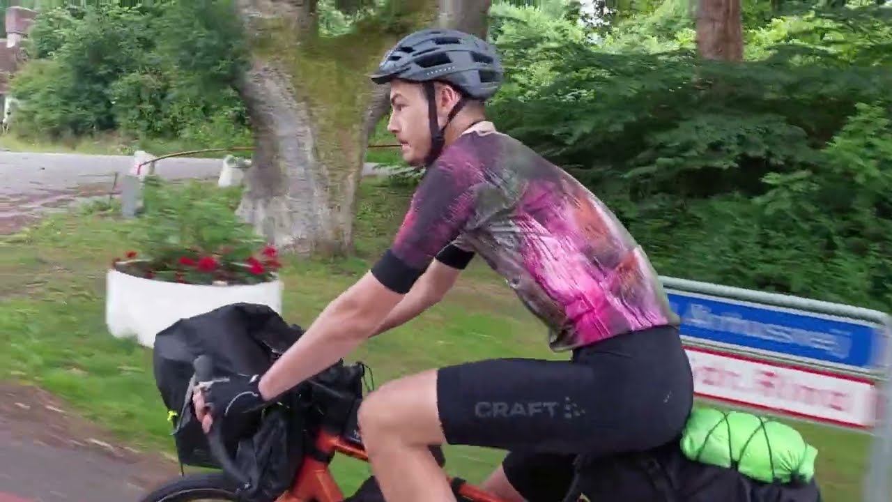 Cykel mot Åhus Danmark
