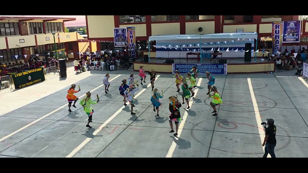 Contradanza  colegio Niño Dios secundaria.  Colegio Bondy 