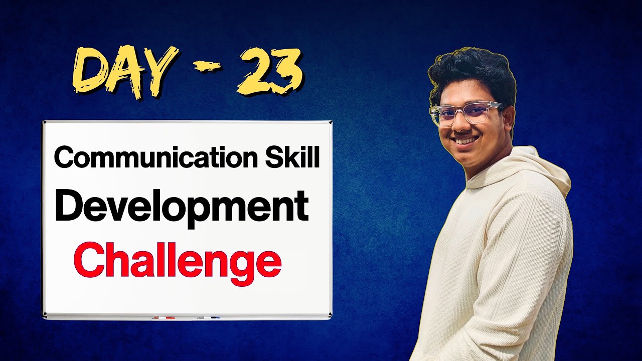 Day- 23 | (For Scholarship, Visa, Job Interview/ Public Speaking/ Content Creation)