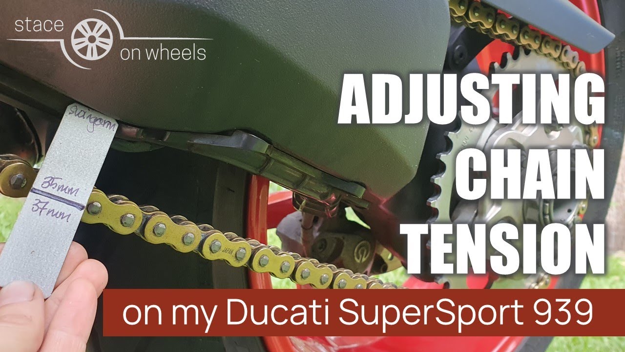 Adjusting Chain Tension on My Ducati SuperSport 939