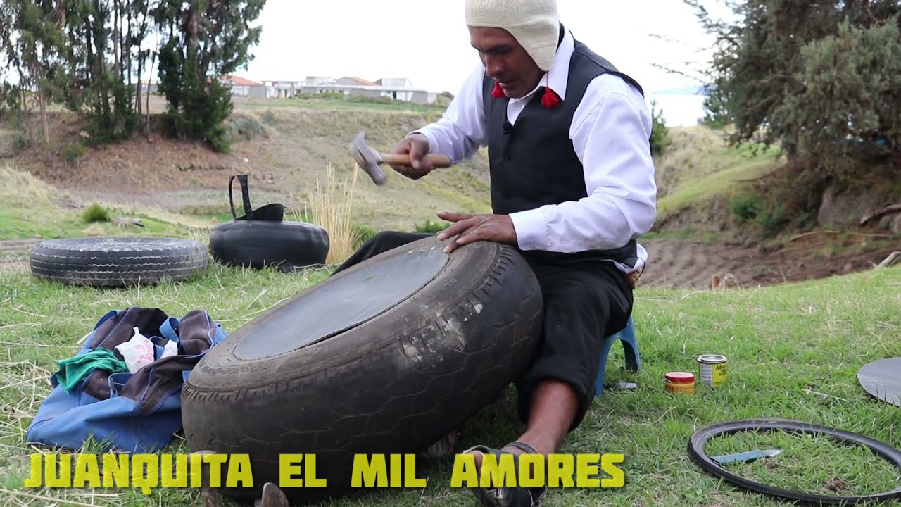 Fabricando Nuestras Bateas de las llantas usadas