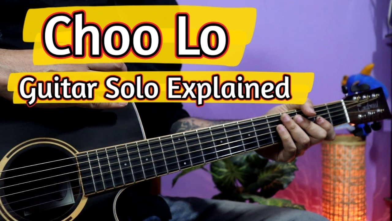 Choo Lo Guitar Solo Lesson - The Local Train