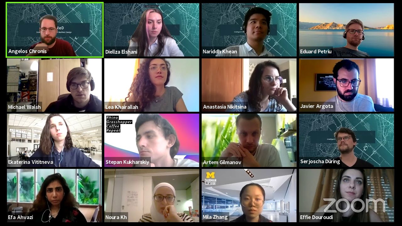 AI in Resilient Urban Planning - DigitalFUTURES 2020 - Day 1