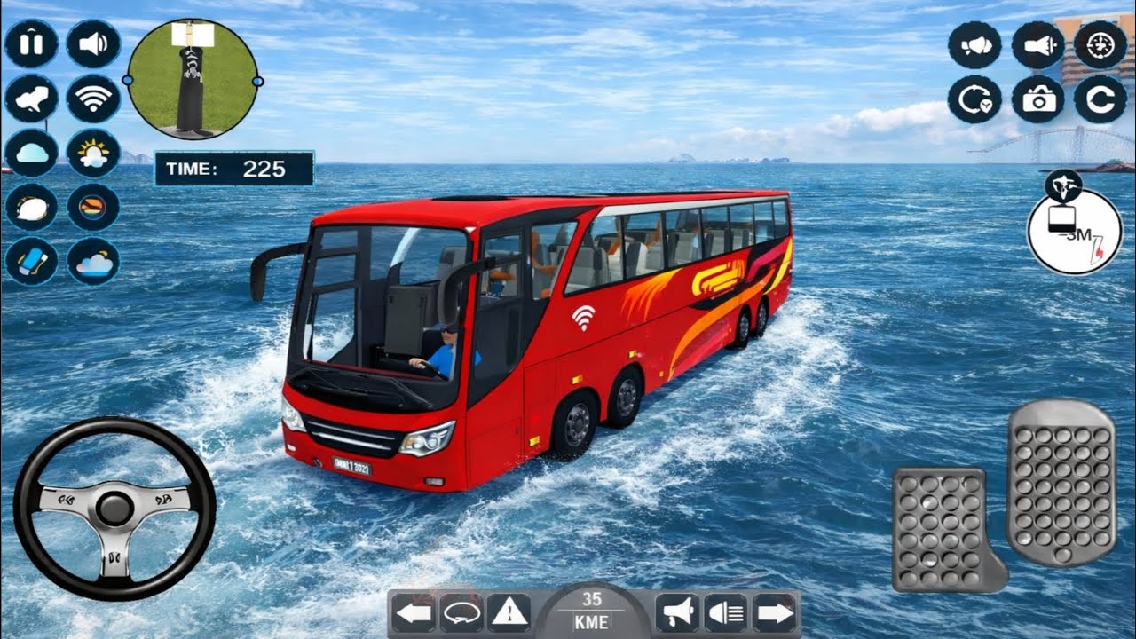 Real Bus Drive Simulator Game | Heavy Couch Xtreme Bus 2026 - Android iOS Gameplay