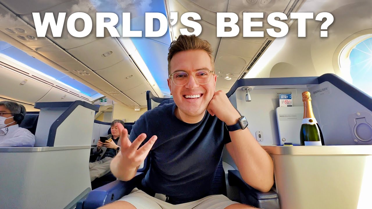 12 Hours in ANA's EXQUISITE Business Class (my favorite)✨🇯🇵