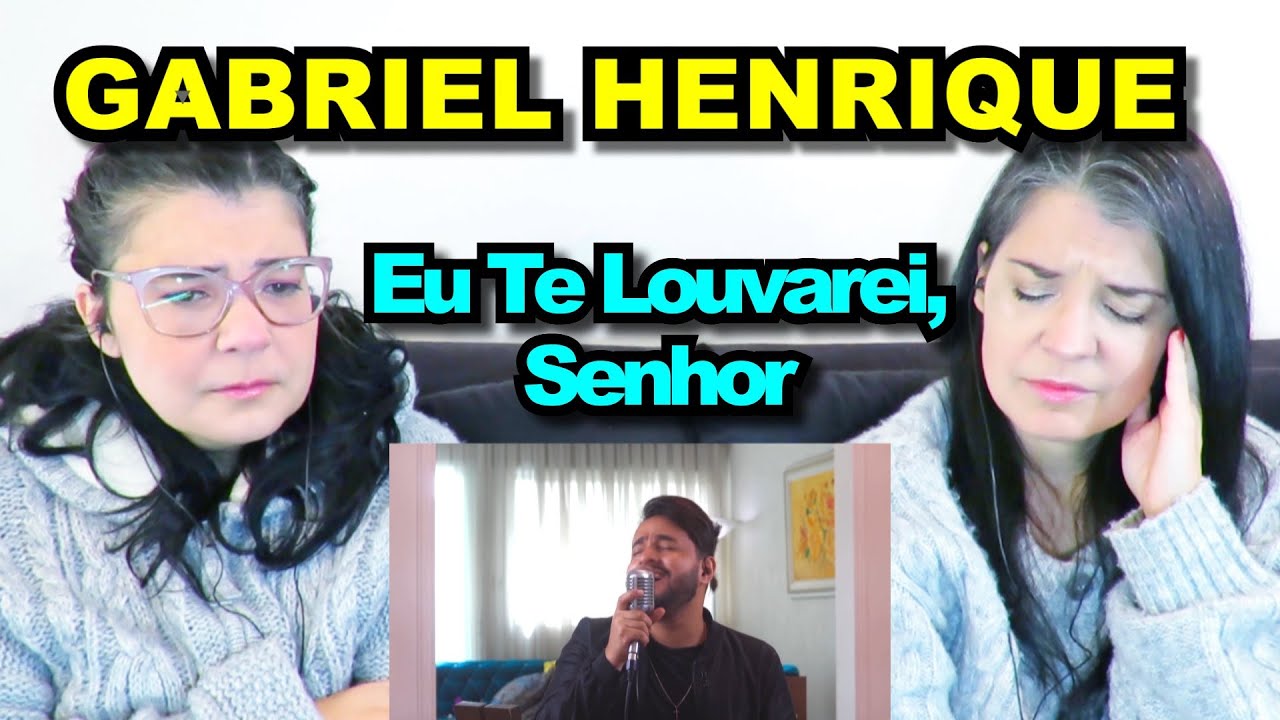 TEACHERS REACT [in Portuguese!] | GABRIEL HENRIQUE - 'EU TE LOUVAREI, SENHOR'