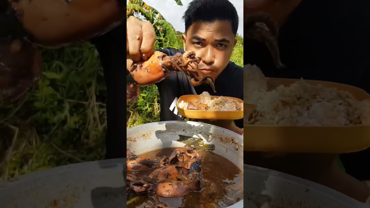 Ep#60 Mukbang Adobong Pusit🦑😋#kamukbangvlog #boytigasvlogger 