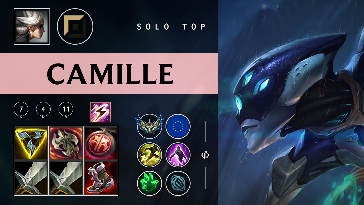 Camille Top vs Gnar - EUW Challenger Patch 26.06