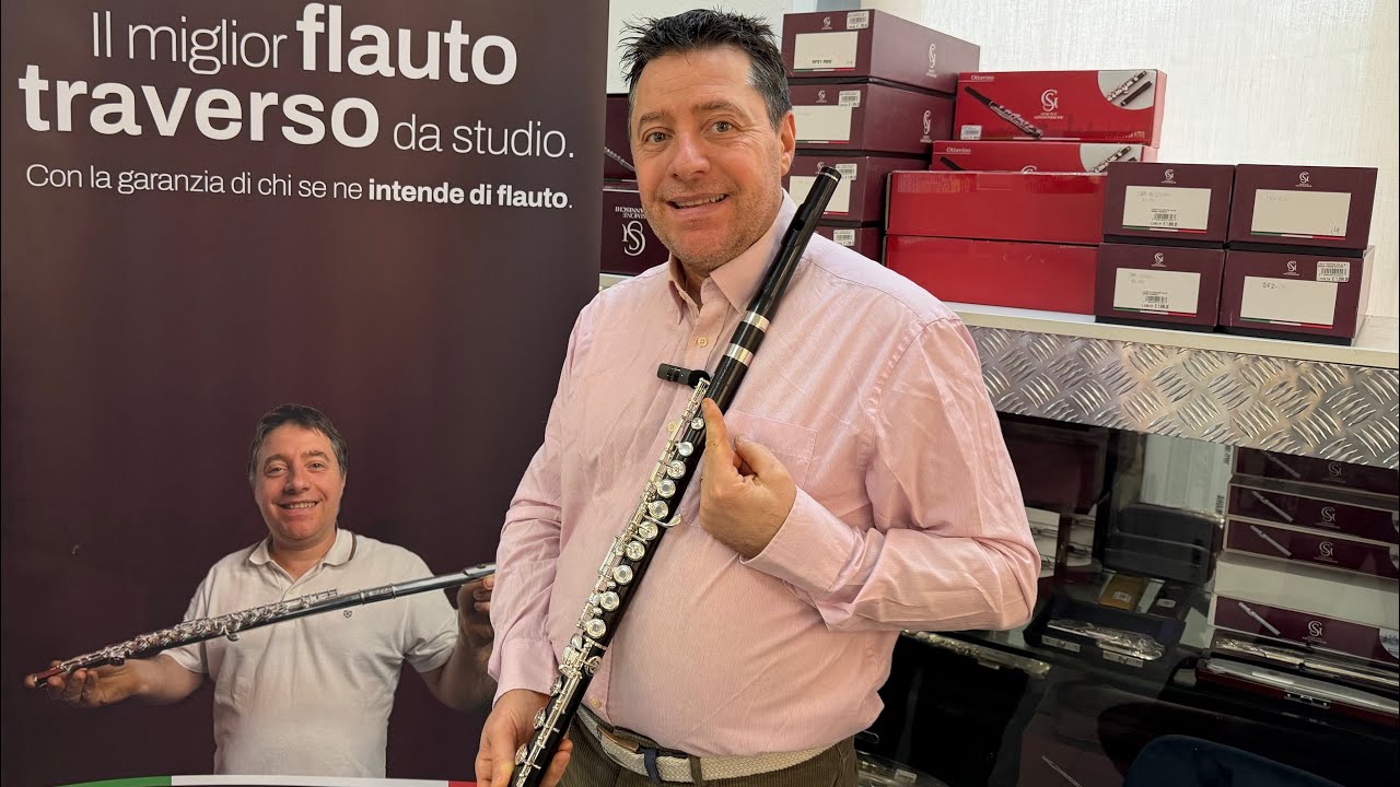 Flauto traverso in legno SG Simone Ginanneschi SFW - suono eccezionale