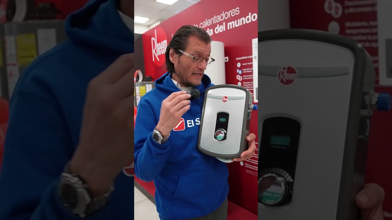 CONOCE&nbsp;EL&nbsp;NUEVO&nbsp;CALENTADOR&nbsp;EL&Eacute;CTRICO&nbsp;RHEEM #plomeria #plomero #plumber #boiler #calentador #rheem
