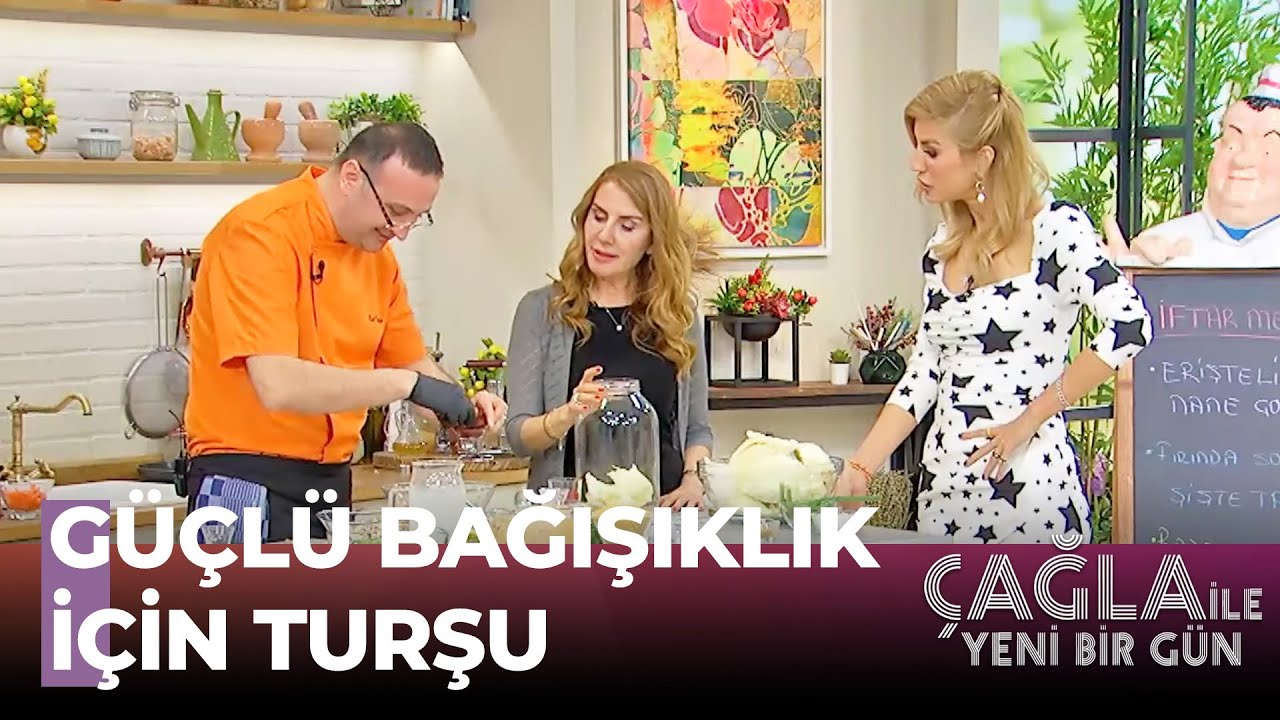 Virüsler İle Savaşan Kimchi Tarifi! - Çağla İle Yeni Bir Gün 593. Bölüm