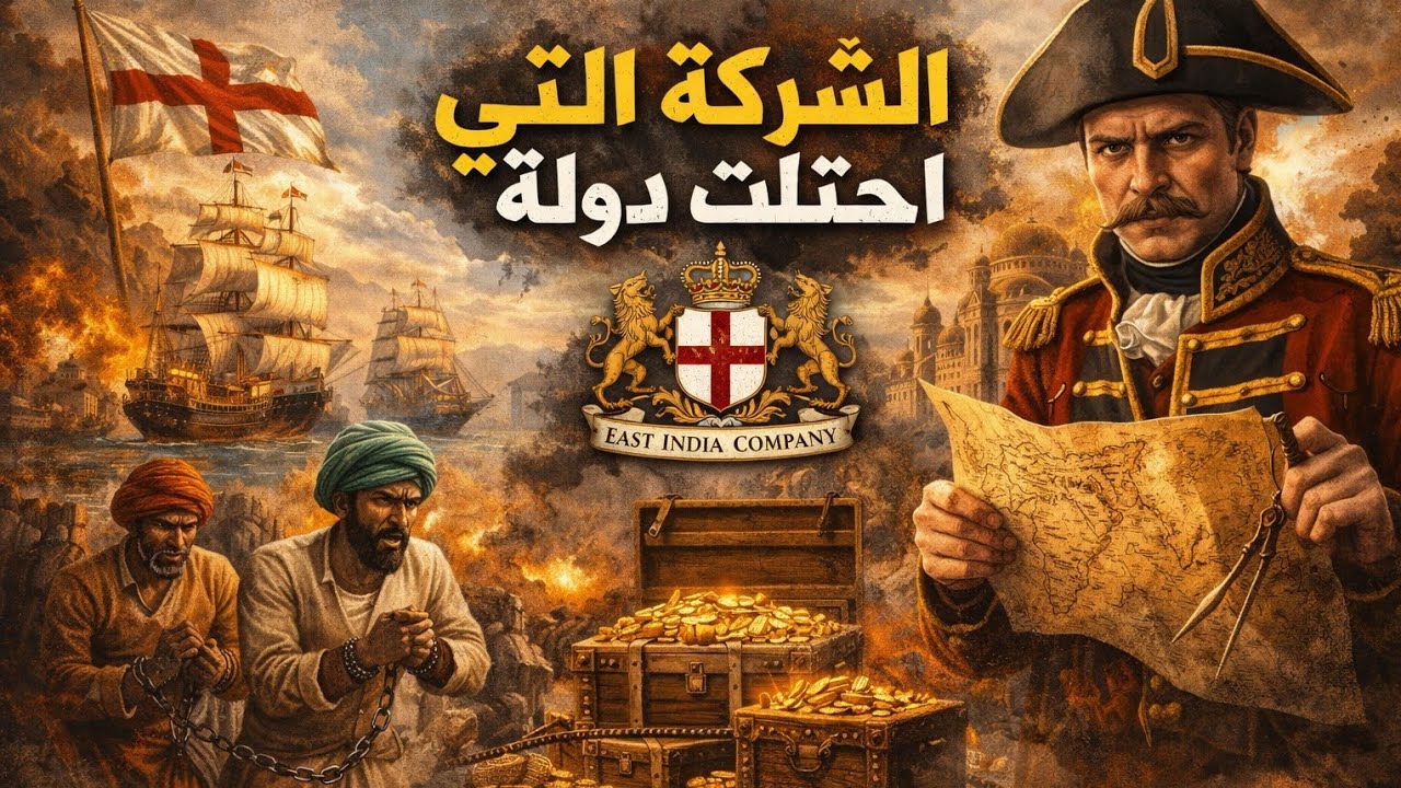 الشركة التي احتلت دولة#الهند