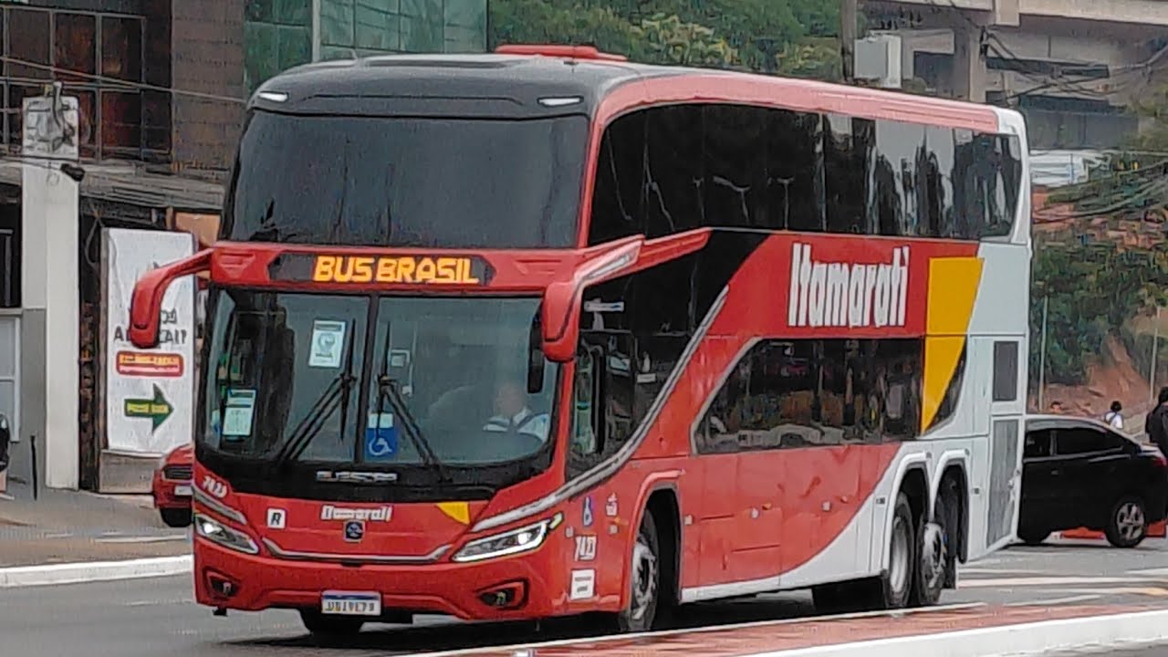 Apresentando o Busscar Panoramico DD NB1 da Expresso Itamarati 