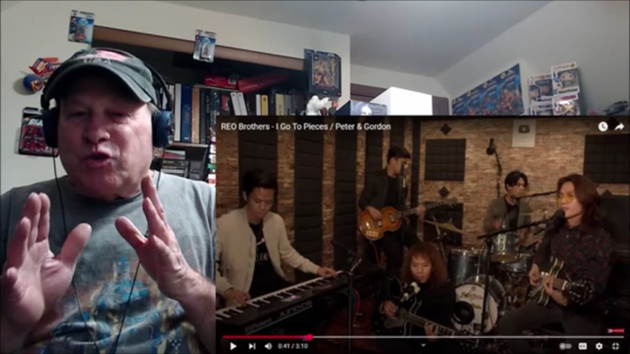 Reaction - Reo Brothers - I Go To Pieces - Great Harmonizing On A Peter And Gordon Hit