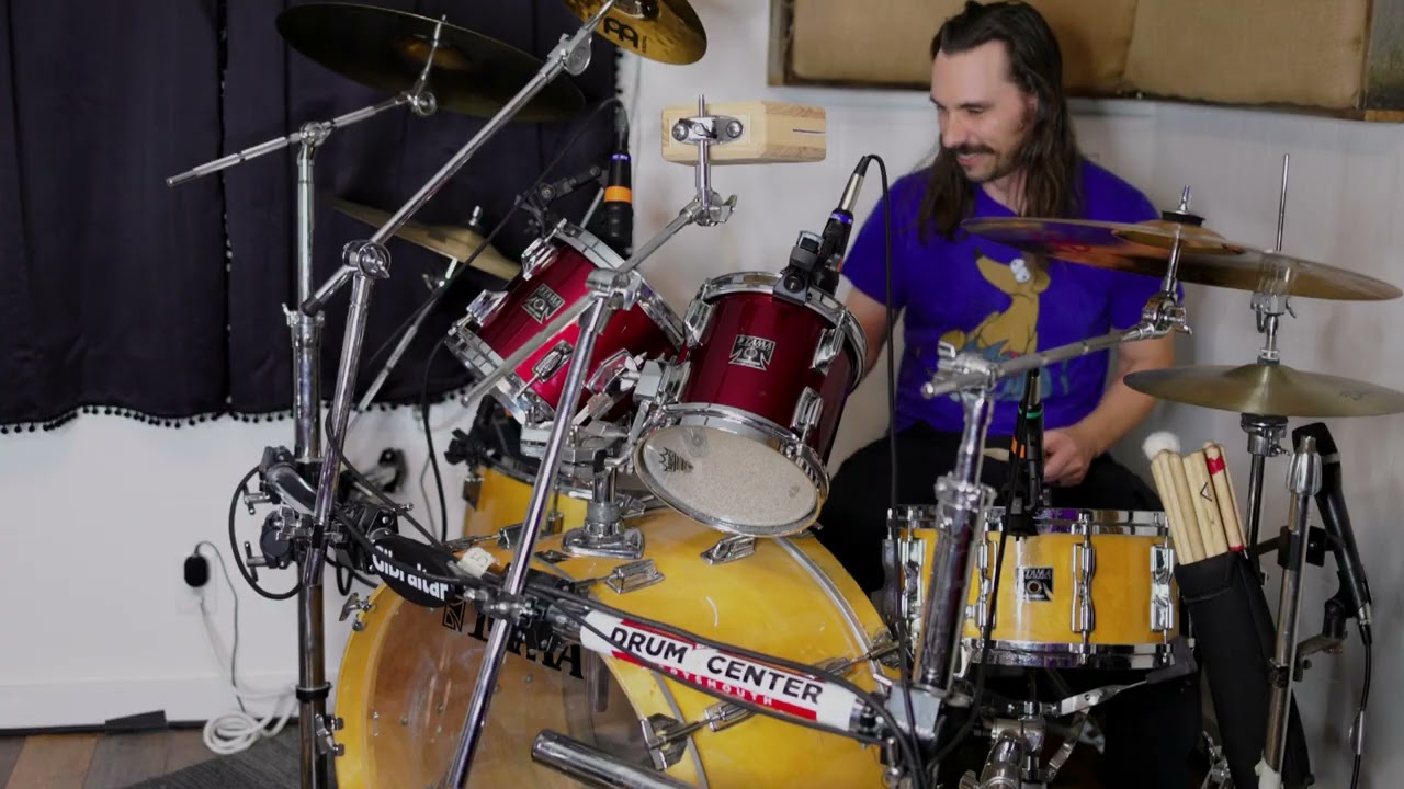 Tama Imperialstar Rack Toms 1980-х годов 8 и 10 дюймов — любимые вещи Таннера