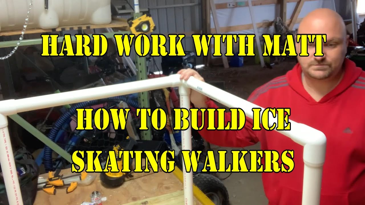 How to Build an Ice Skating Trainer: Building ice skating walkers.