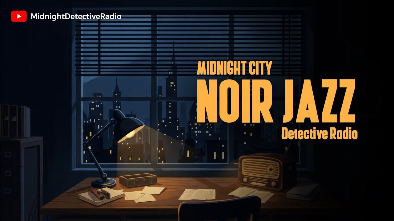 Midnight Over Noirhaven - Dark Jazz Noir for Deep Focus