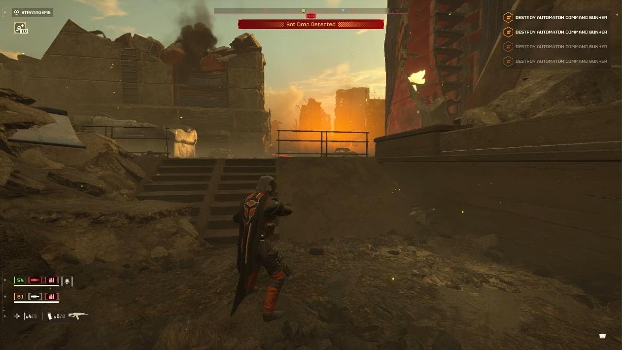 HELLDIVERS 2- Helldiving with my homie Sam.  o7