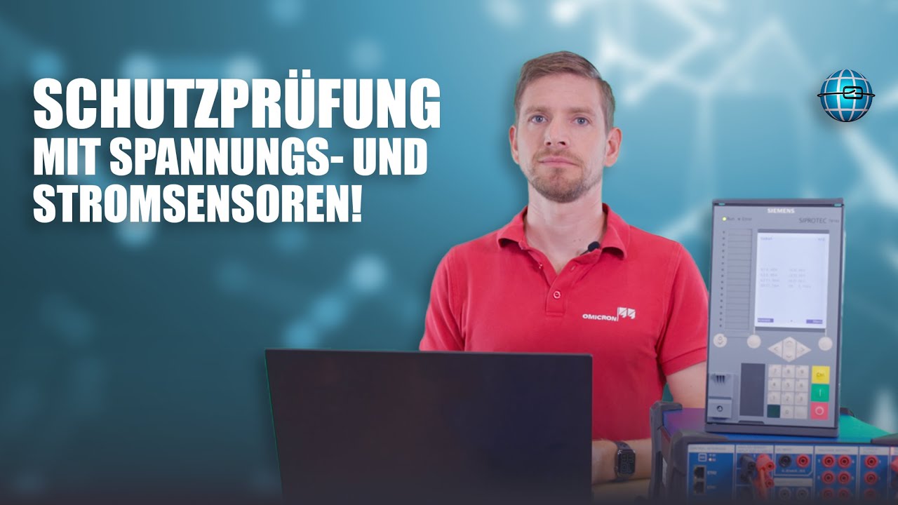 Schutzpr&uuml;fung mit Spannungs- und Stromsensoren!