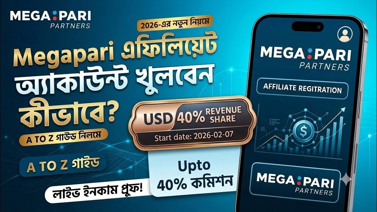 megapari affiliate account create || megapari affiliate account || megapari affiliate program | 2 |