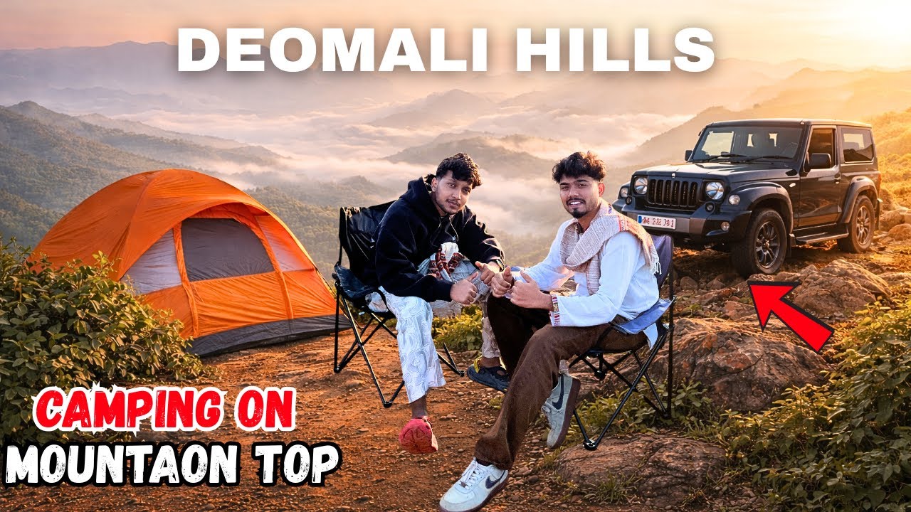 Camping at Highest Peak of Odisha, Deomali Hills 🏔️