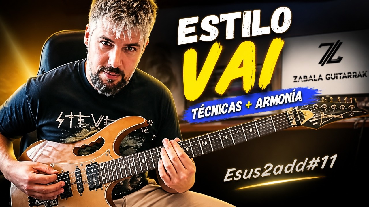 🎸Aprende a tocar como STEVE VAI