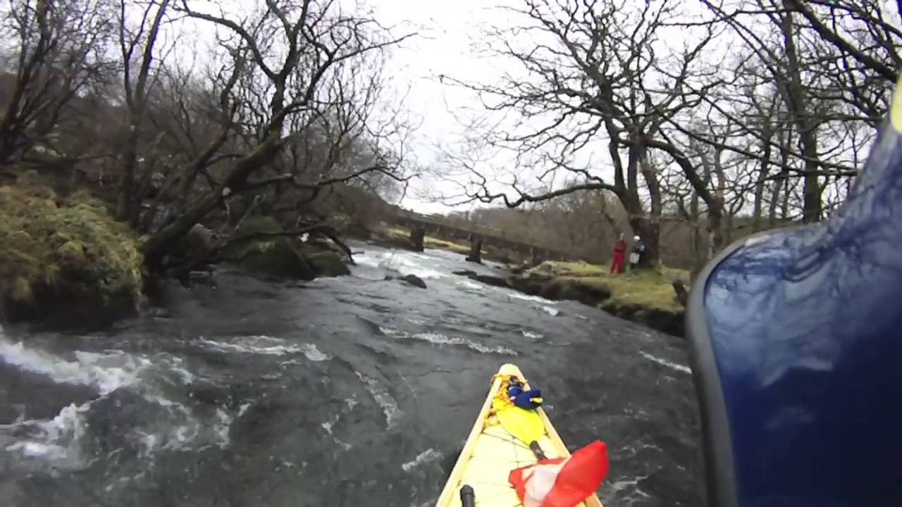 3 star Canoe Training Afon Llugwy