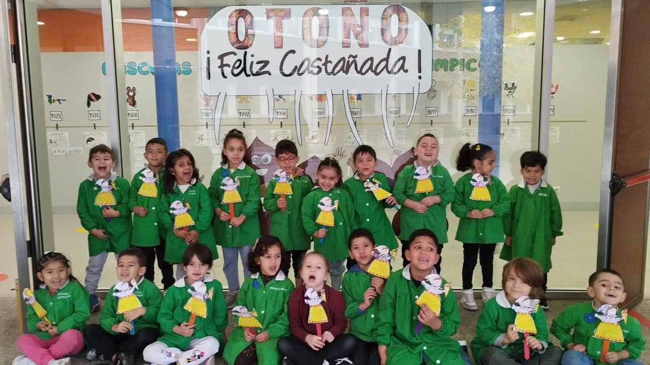 Castañada 2024 en el CEIP Quintiliano de Calahorra (La Rioja)