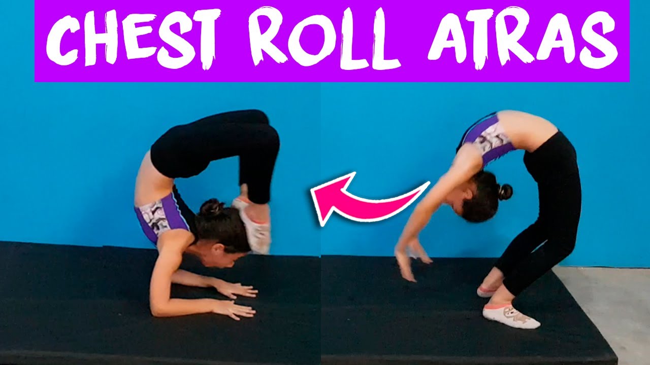 Tutorial Puente Chest Roll atrás Acrobacia FÁCIL 🤸🏻‍♀️ PASO A PASO