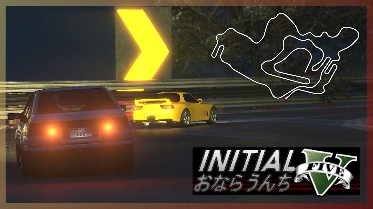 Mt Chiliad Road // GTA 5 realistic touge course