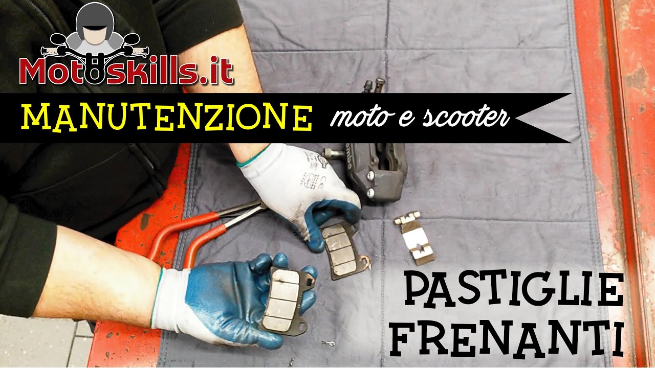 Manutenzione fai da te per moto e scooter - Cambiare le pastiglie frenanti