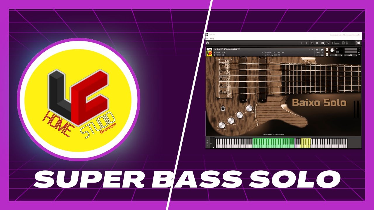 SUPER BASS (solo) pronto pra produção