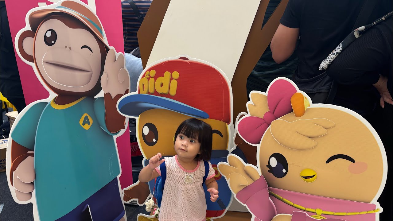 Aleesa jumpa Didi and friends di Alamanda Putrajaya 