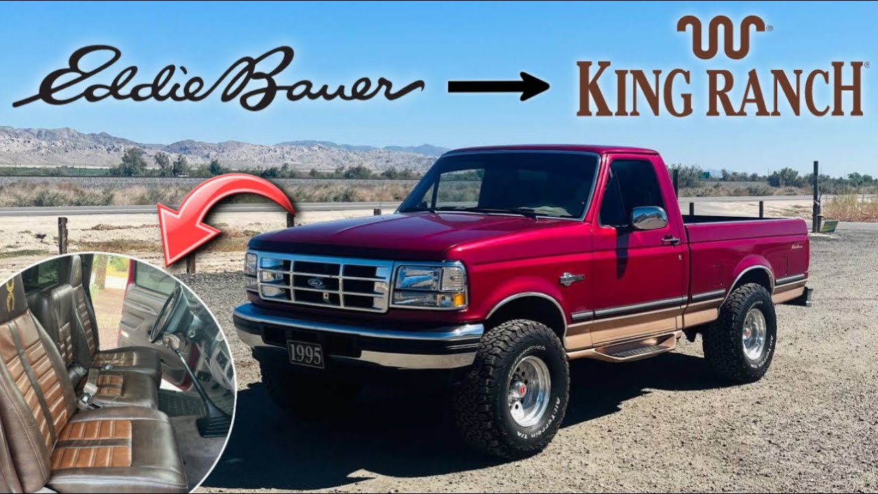 KING RANCH‼️ 1995 Foringa Ford F150 Eddie Bauer Conversion King Ranch Levantada 4” | Foringas Beto
