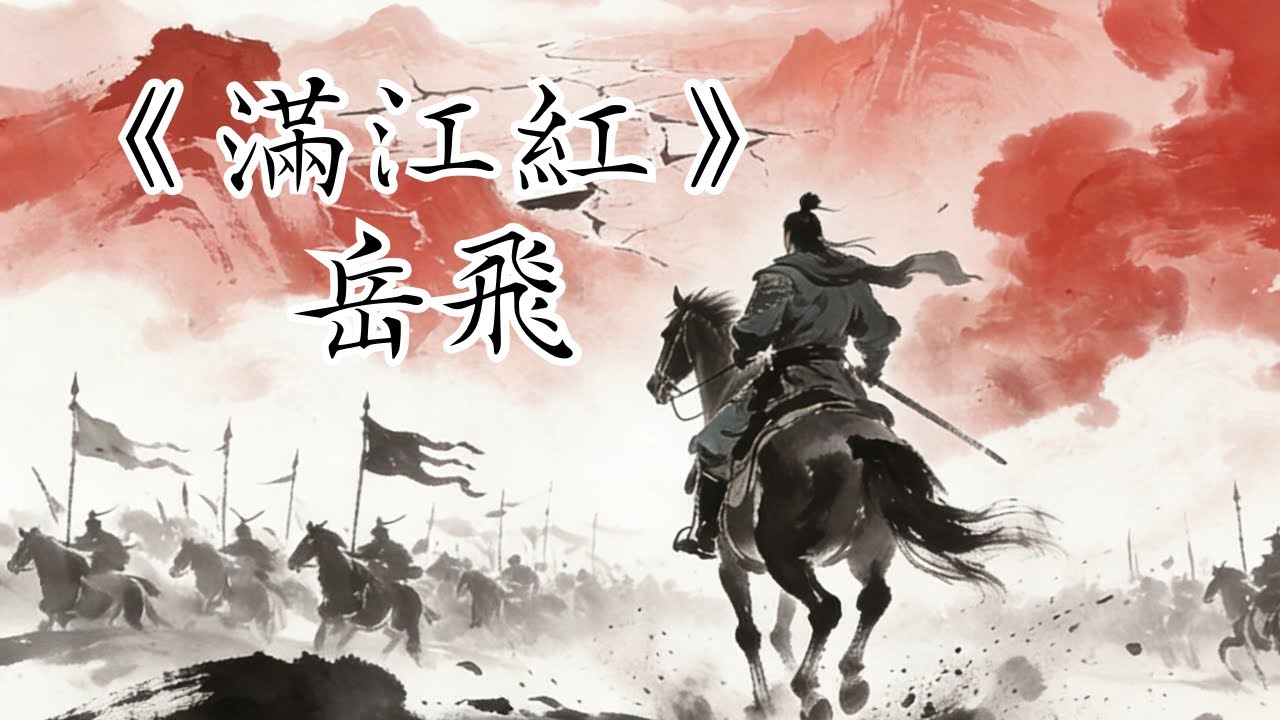 《滿江紅》岳飛｜宋詞｜廣東話｜解說｜三十功名塵與土 八千里路雲和月