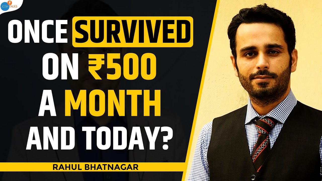 Only Way To Become Rich & Successful | Rahul Bhatnagar | Josh Talks