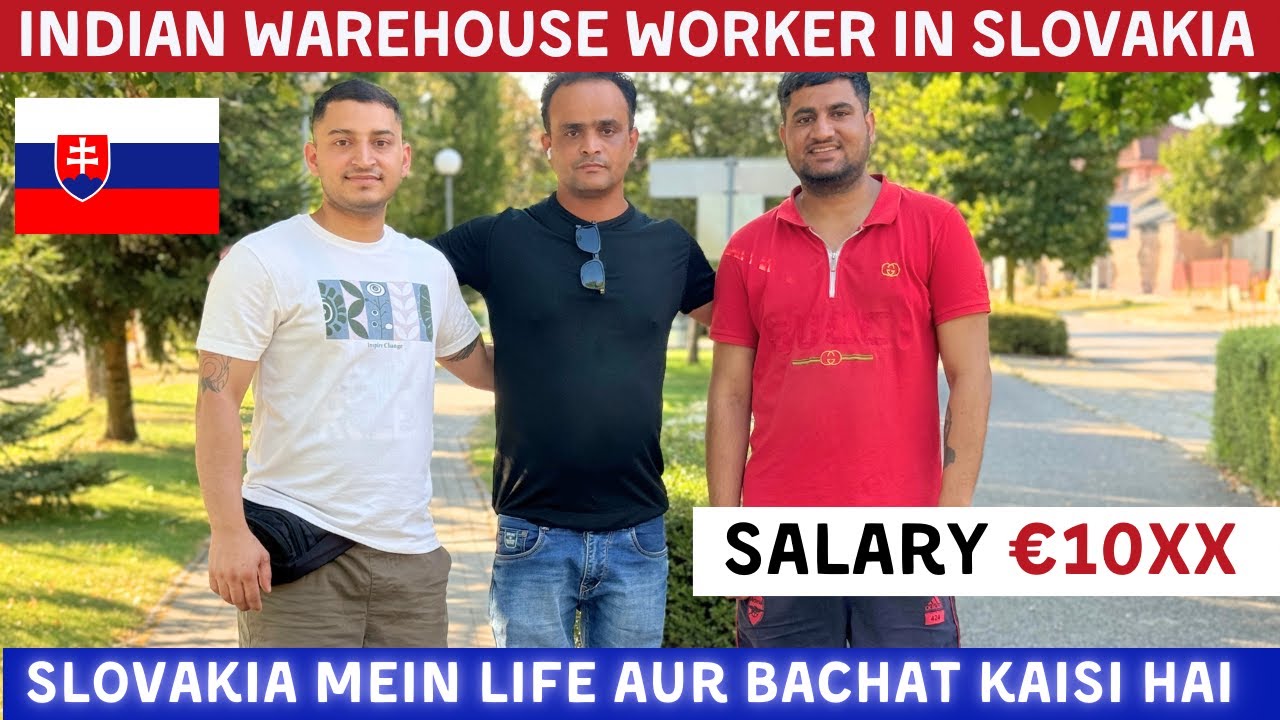 Indian Worker in Slovakia Work Permit 2024 ! Slovakia 🇸🇰 Warehouse Jobs ! Tabrez Malik