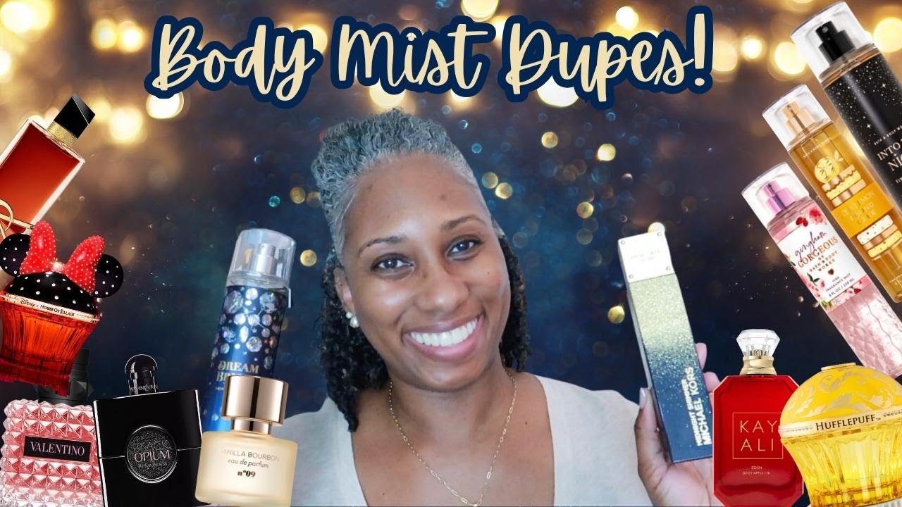 BODY MISTS THAT SMELL LIKE EXPENSIVE DESIGNER PERFUMES | DESIGNER/NICHE DUPES | RACHELLE'S  PLANS