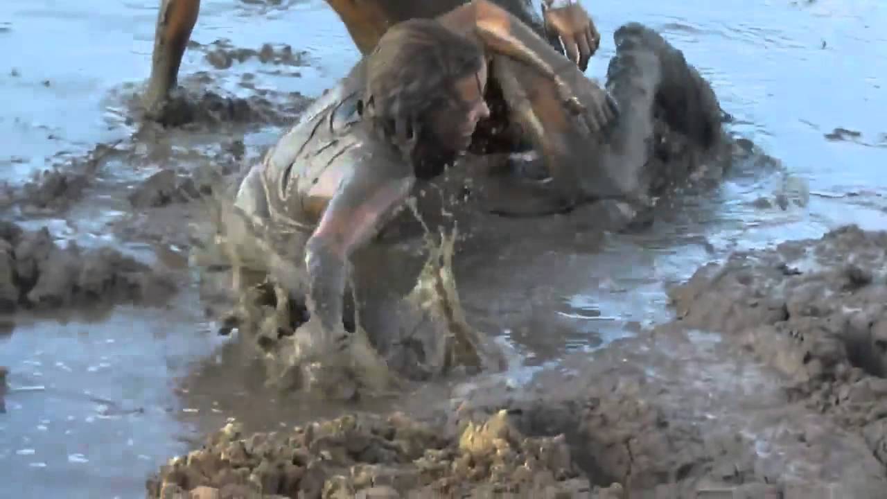 Girls Mud Wrestling