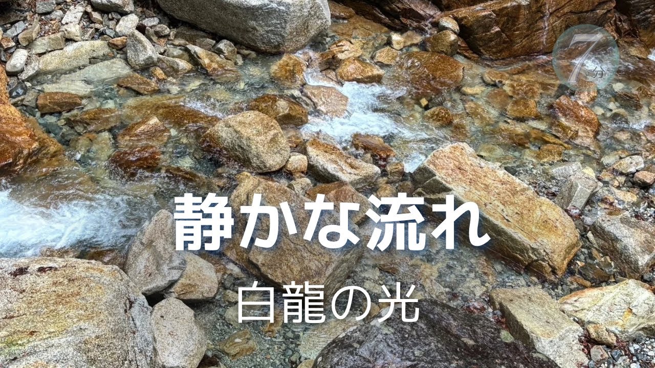 【波動調整】白龍の川に還る静寂┃レイキヒーリング7分