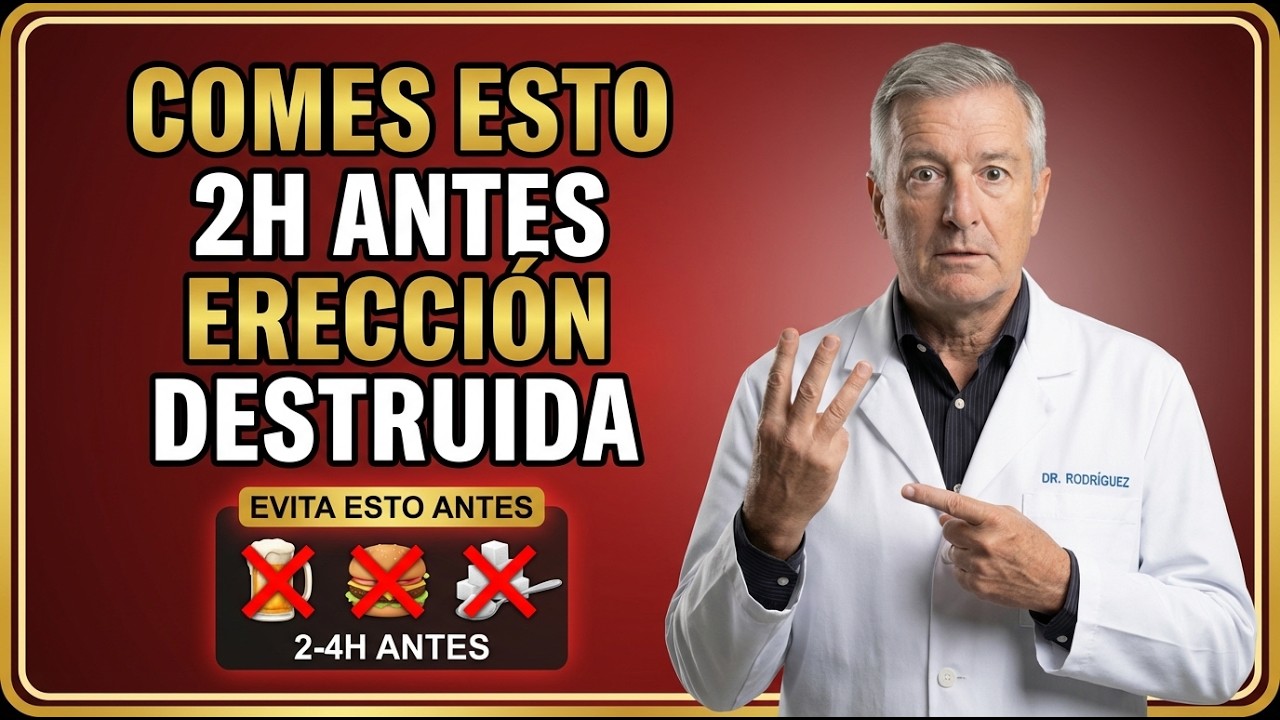 Urólogo Revela: Esto que Comes 2H Antes Bloquea Tu Erección Hoy