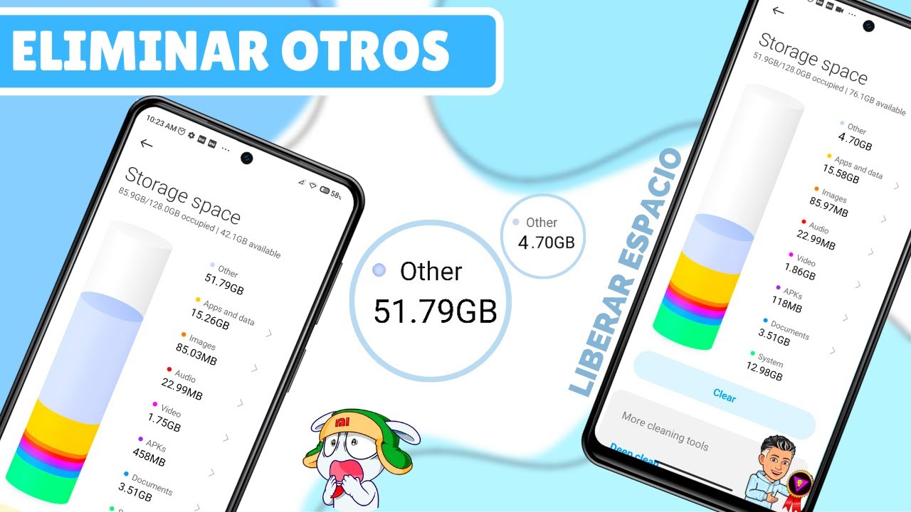 😡🤯ELIMINAR OTROS EN XIAOMI O POCO / AUMENTAR ALMACENAMIENTO✅😏