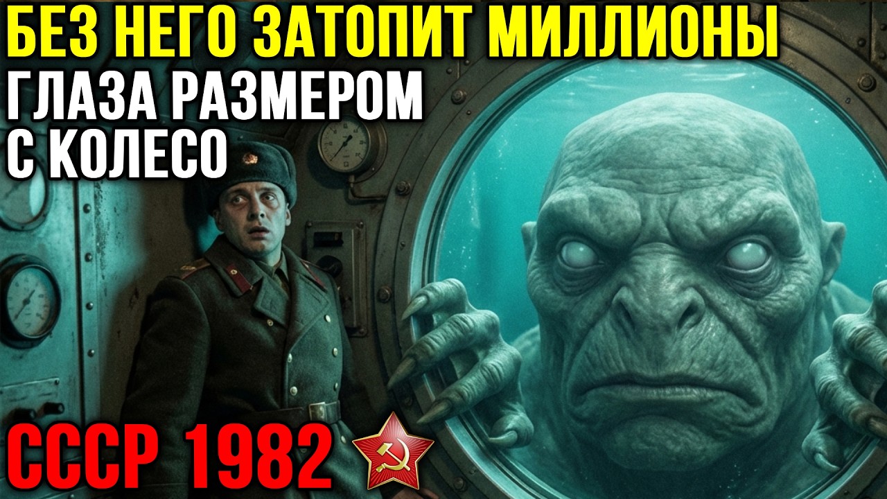 КГБ нашли ВОДЯНОГО в плотине ДнепроГЭС. Он держал плотину от разрушения  50 лет.