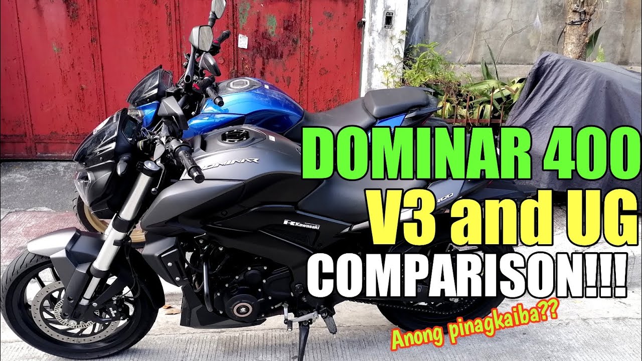 Kawasaki Dominar 400 V1 and UG || Same lang ba sila?