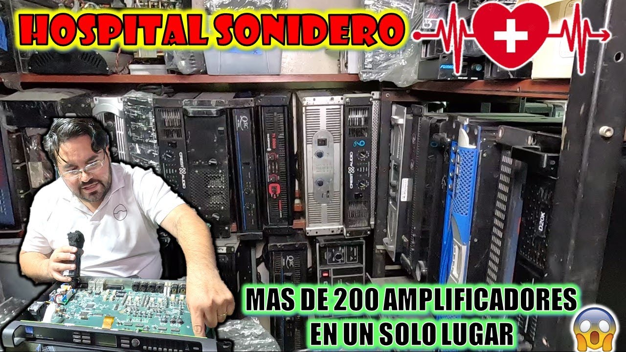 LO QUE NO SABIAS😱de LOS AMPLIFICADORES de AUDIO PROFESIONAL para los SONIDEROS🔊💥
