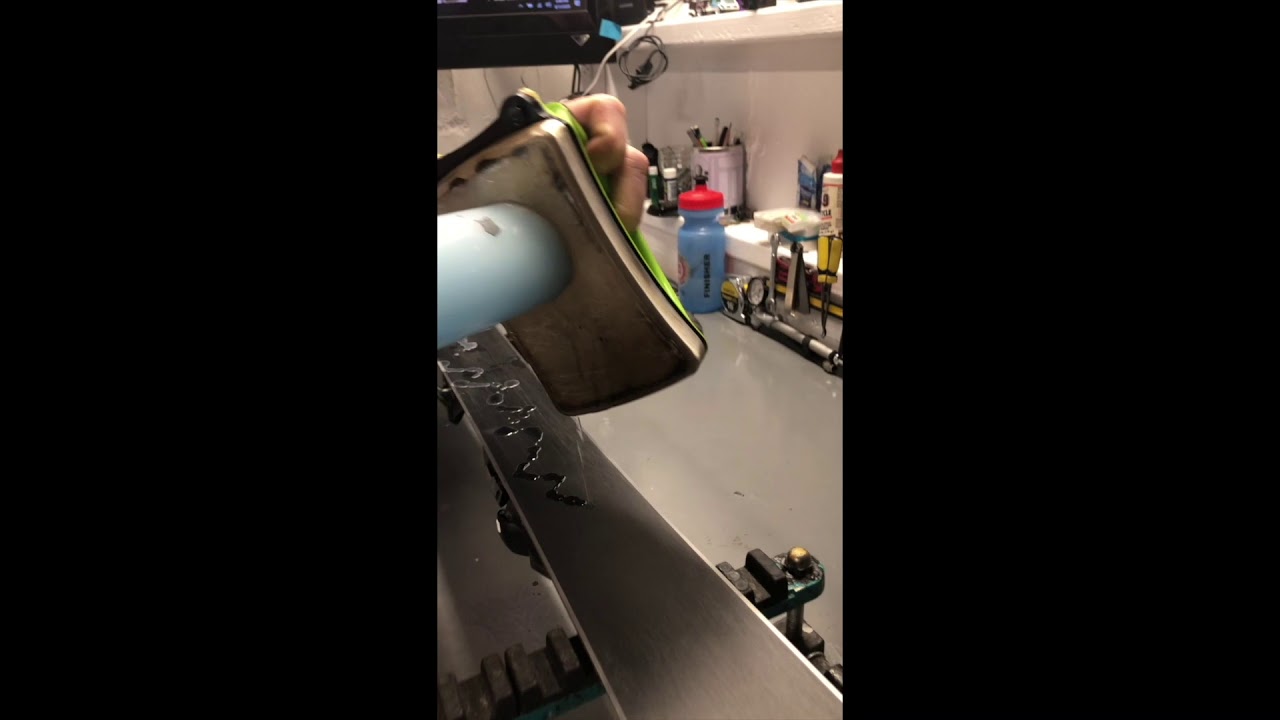 How to Wax Your Skis At Home; Storage Wax