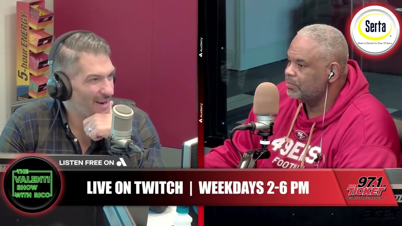 The Valenti Show with Rico - Detroit Lions are favorites to land Lamar Jackson