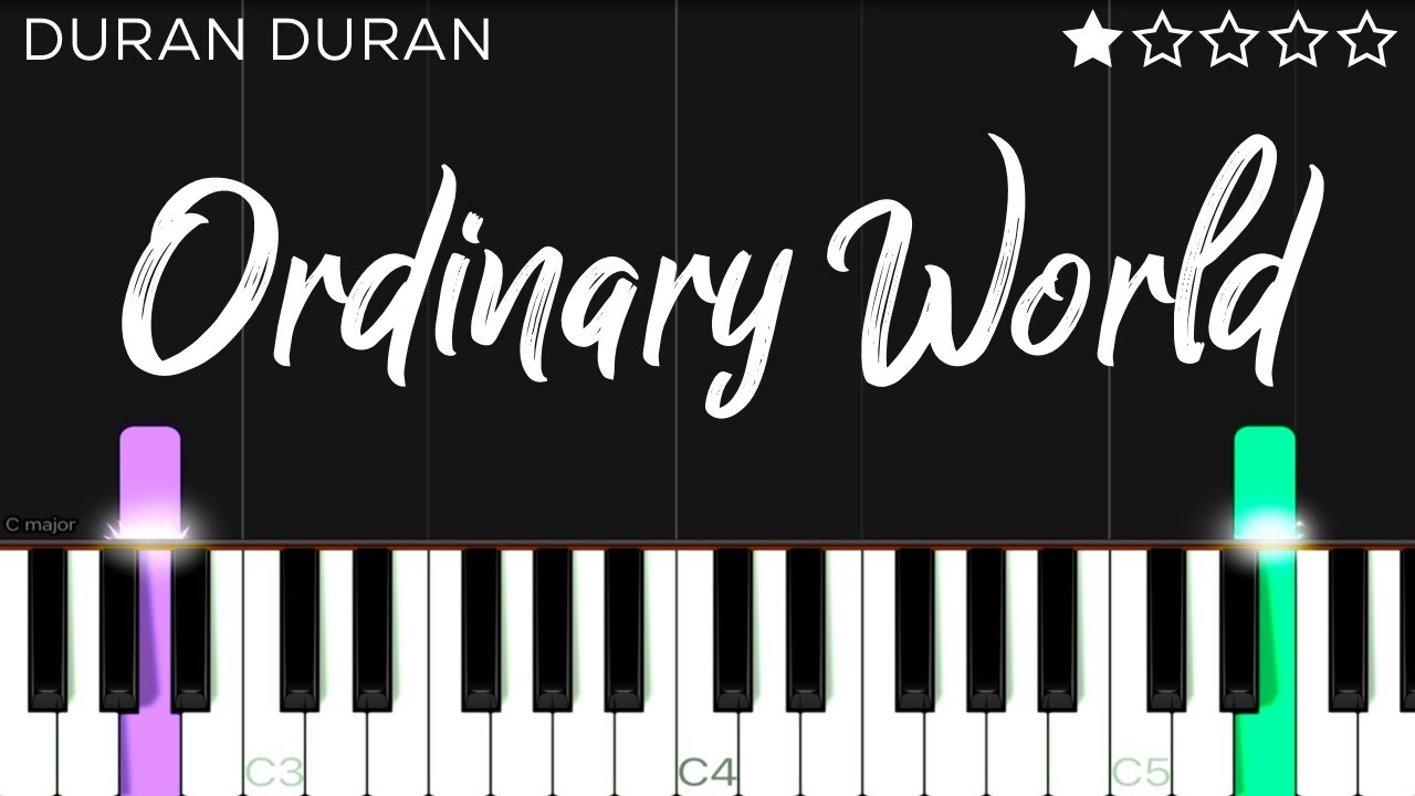 Duran Duran - Ordinary World | EASY Piano Tutorial